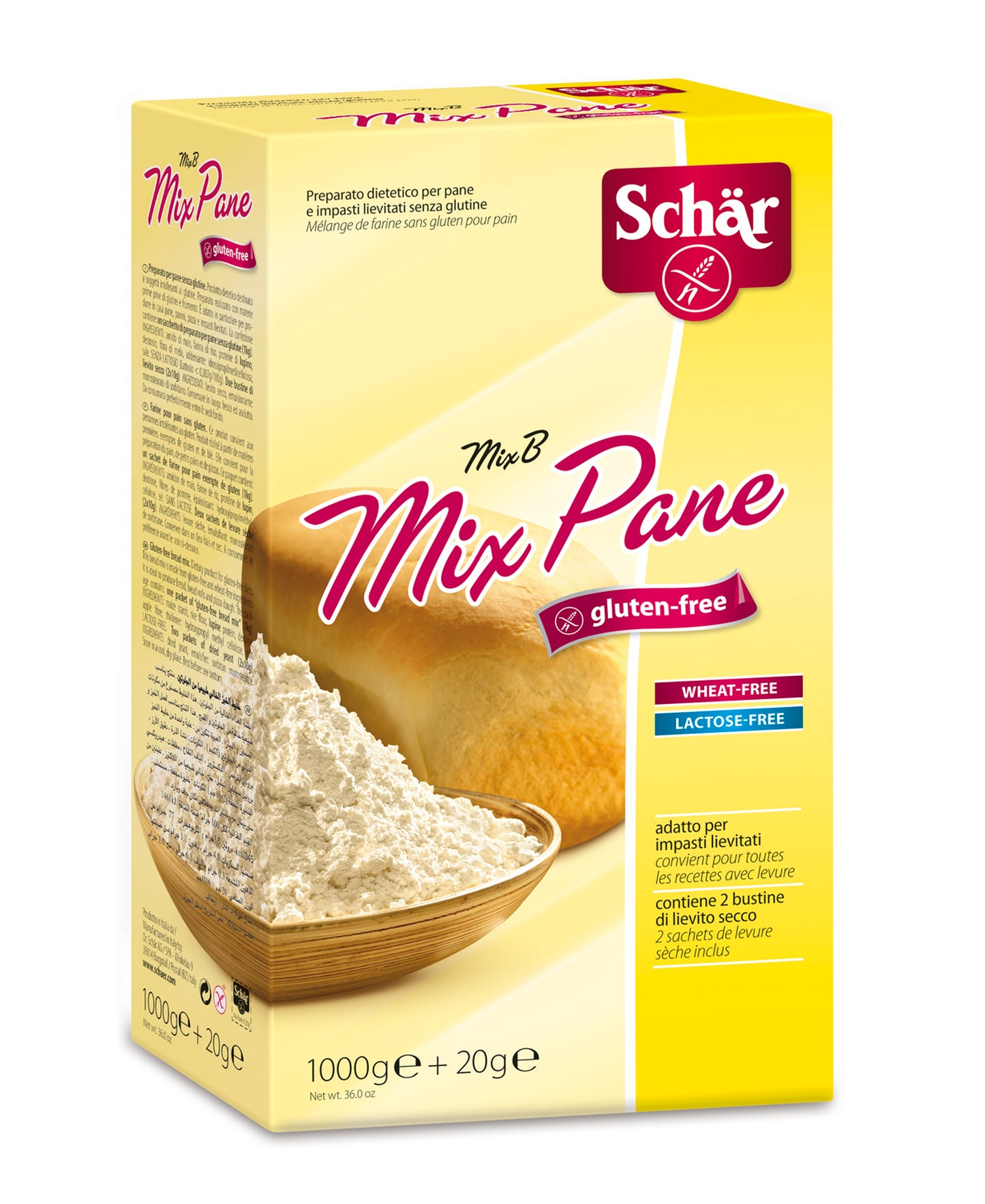 Schar Gluten Free Bread Mix 1000 g + 20 g