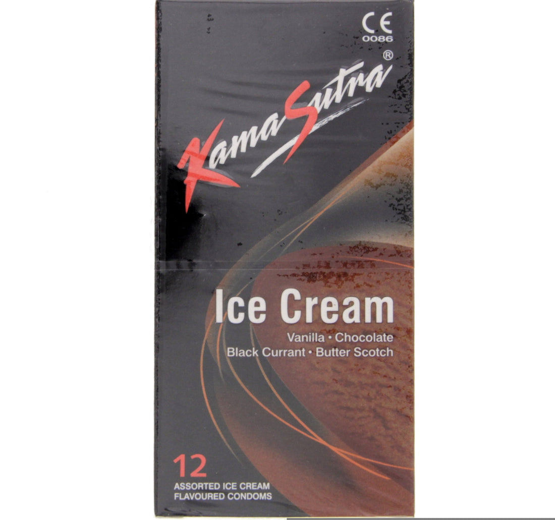 Kamasutra Ice Cream Flavoured Condoms 12 pcs
