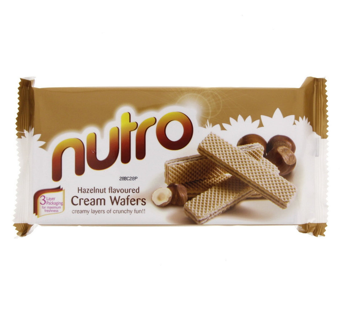 رقائق ويفر كريمة البندق من نوترو 75 جم