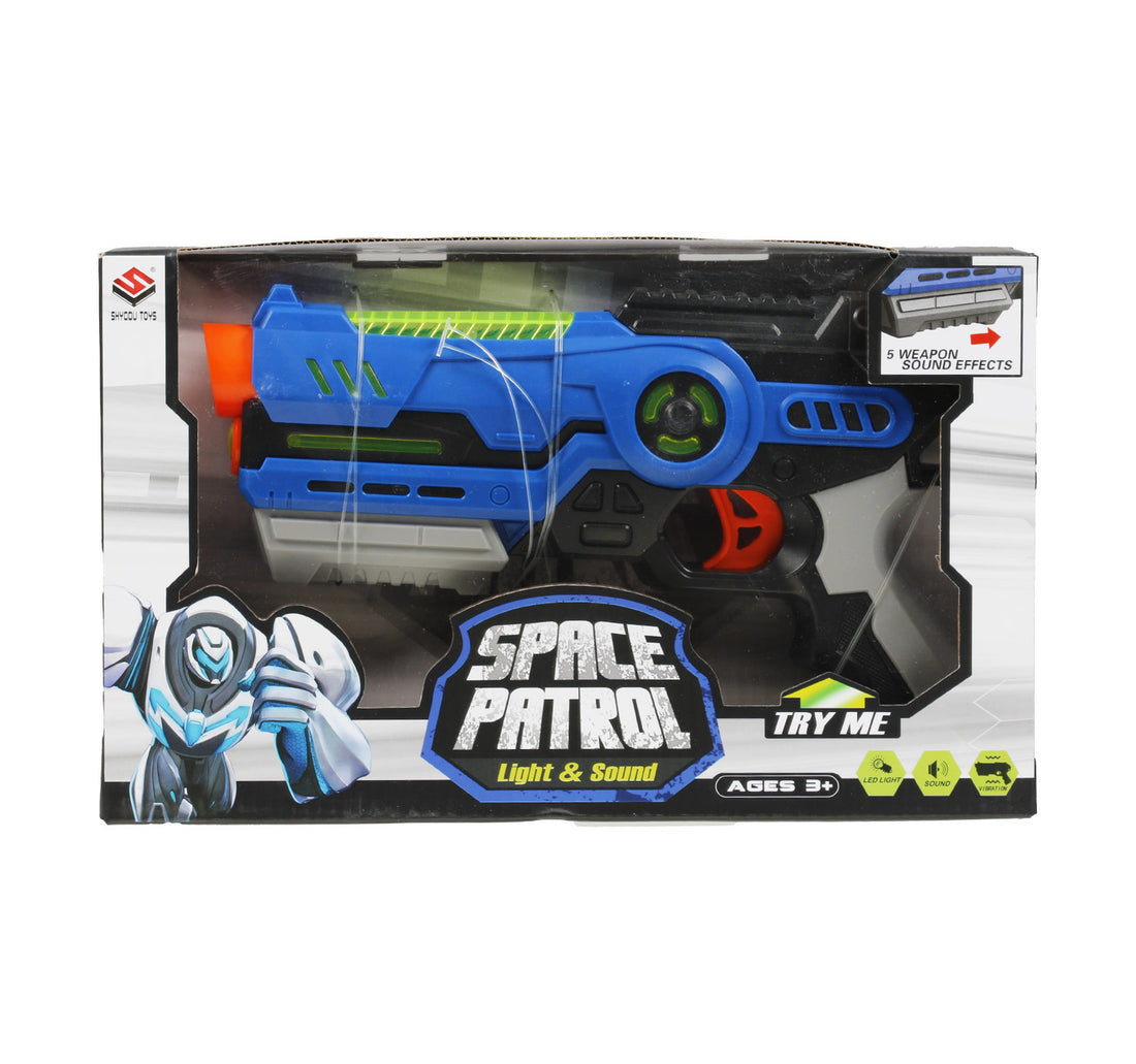 Skid Fusion Space Patrol Battery Operated Gun, 869-14