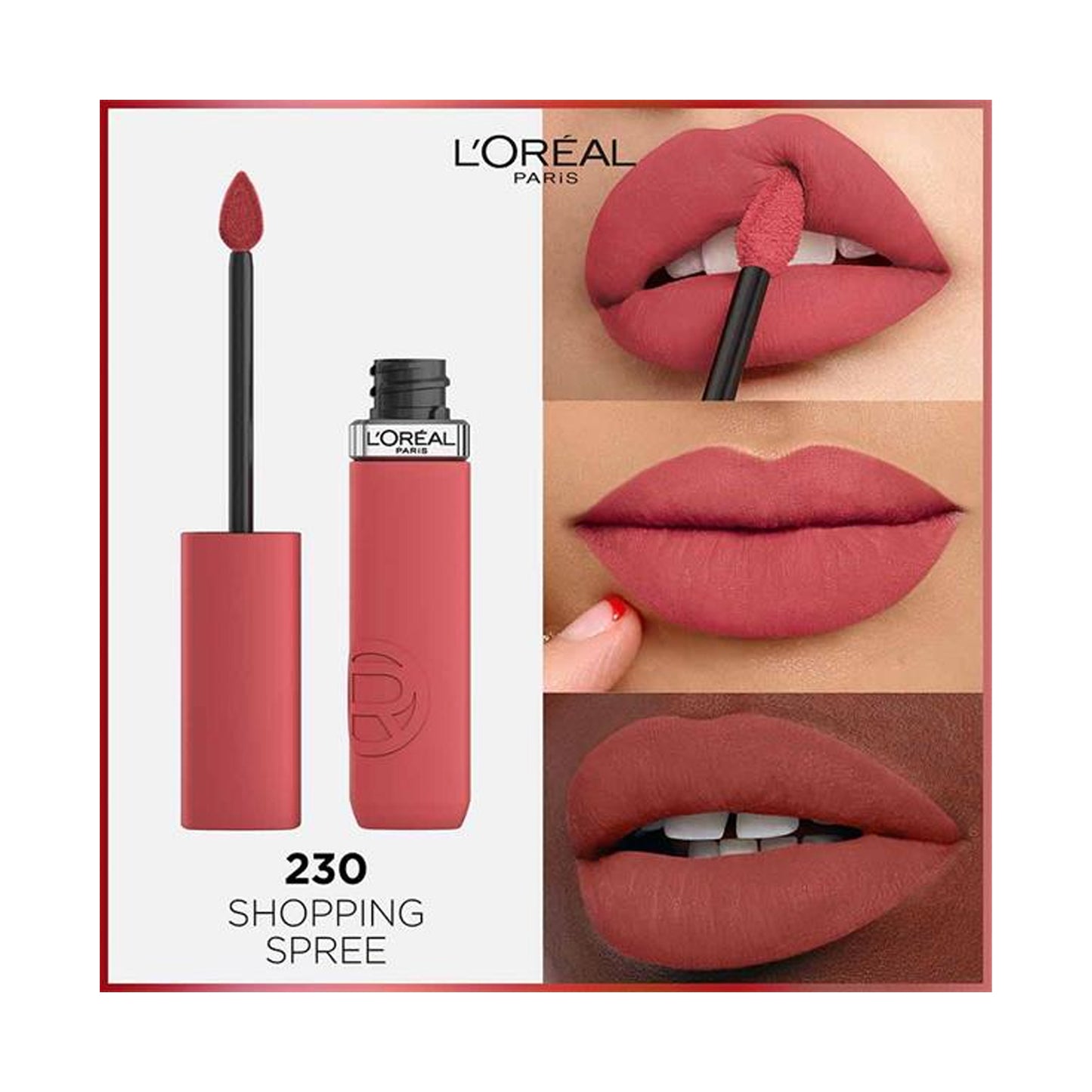 L'Oreal Infallible Matte Resistance Lipstick, 230 Shopping Spree