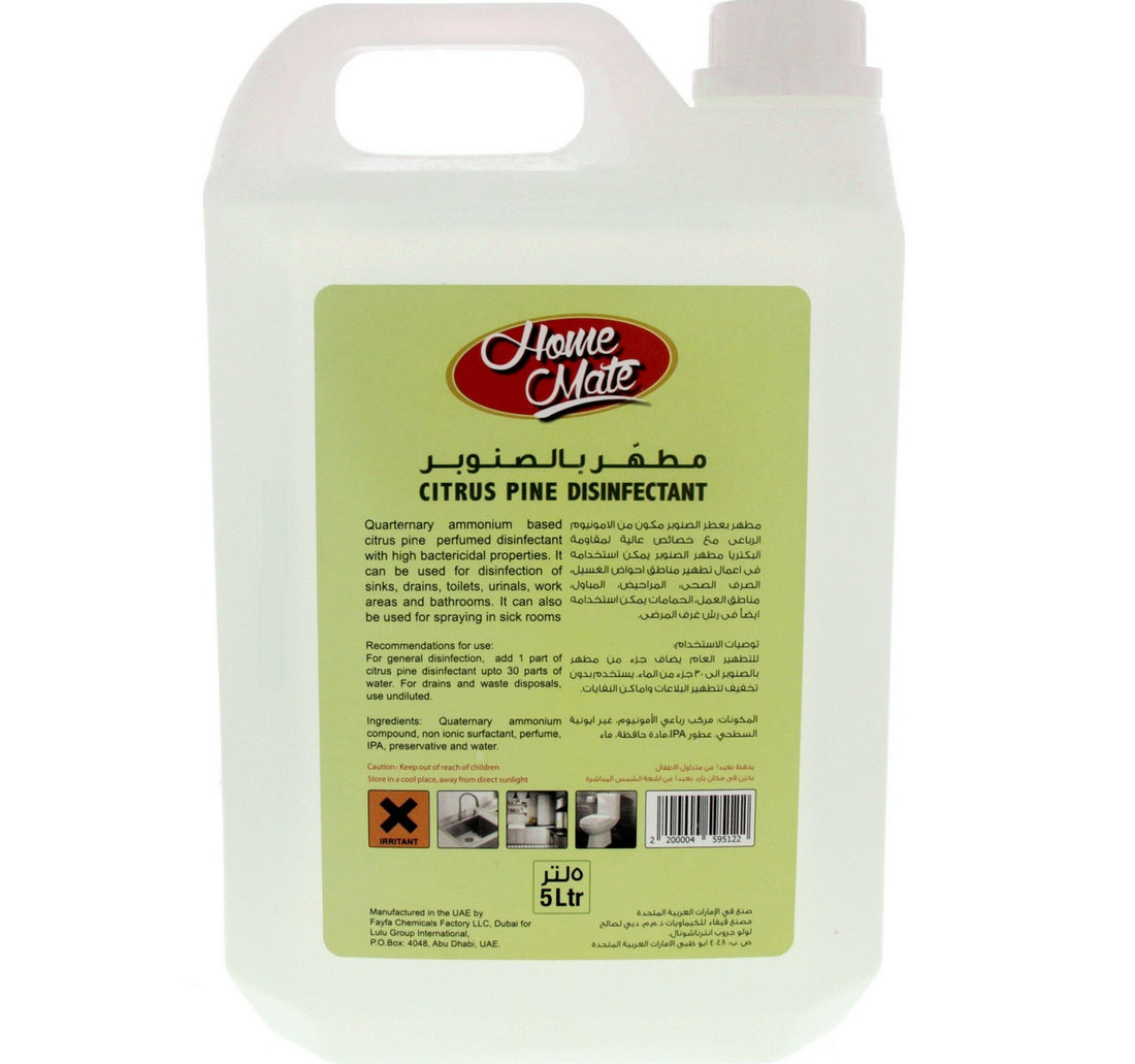 Home Mate Citrus Pine Disinfectant 5 Litres