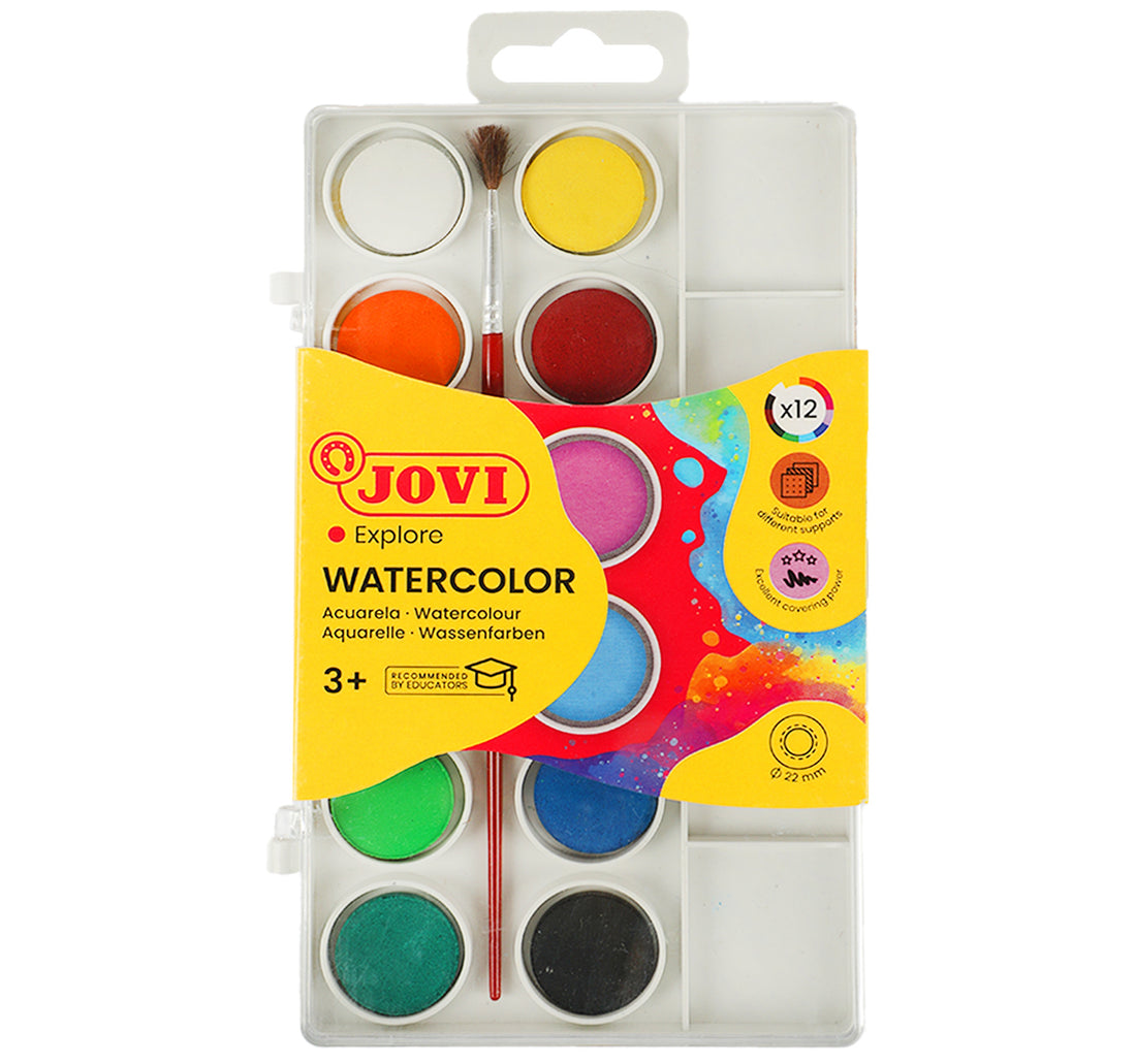 Jovi Water Color Set, 12 pcs