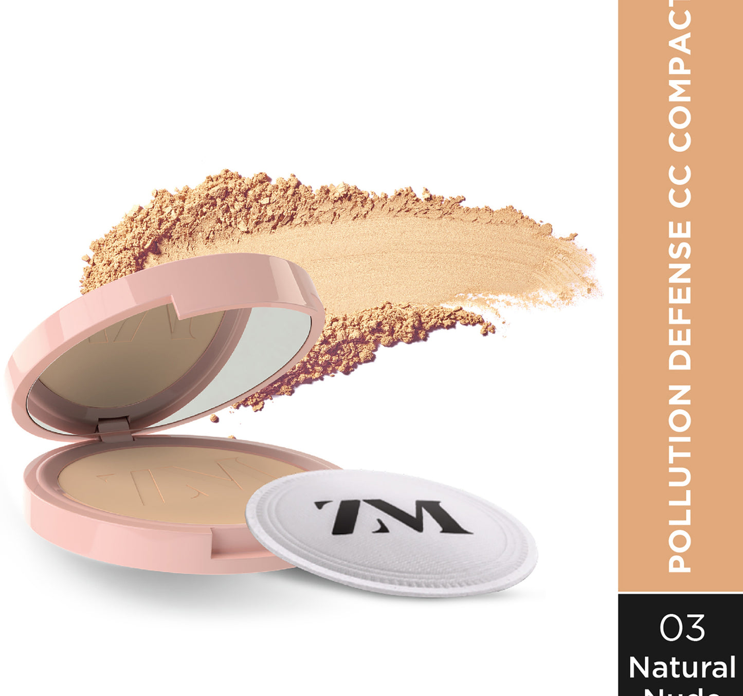 Zayn & Myza Compact Powder 02 Natural Nude 1pc