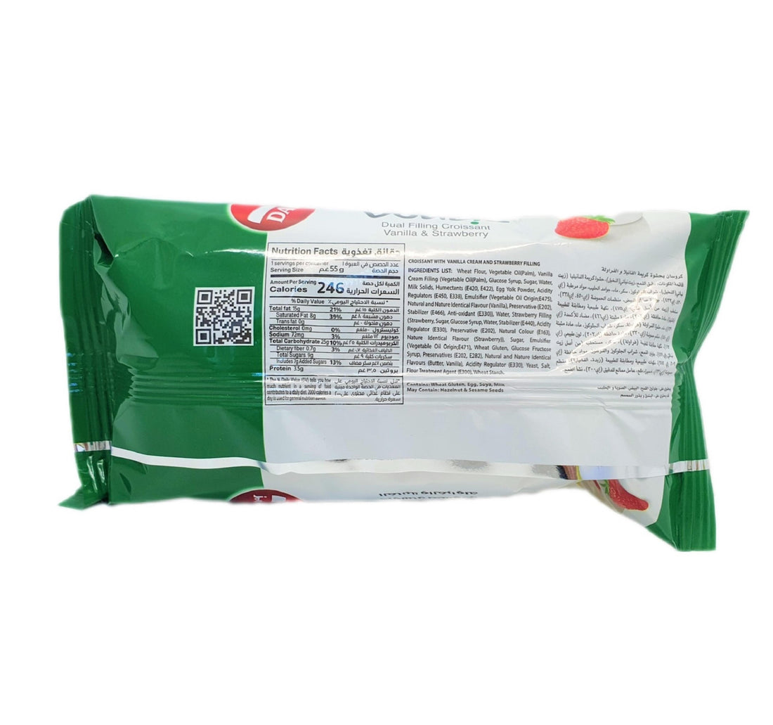 7 Days Croissant With Vanilla & Strawberry Filling 55 g