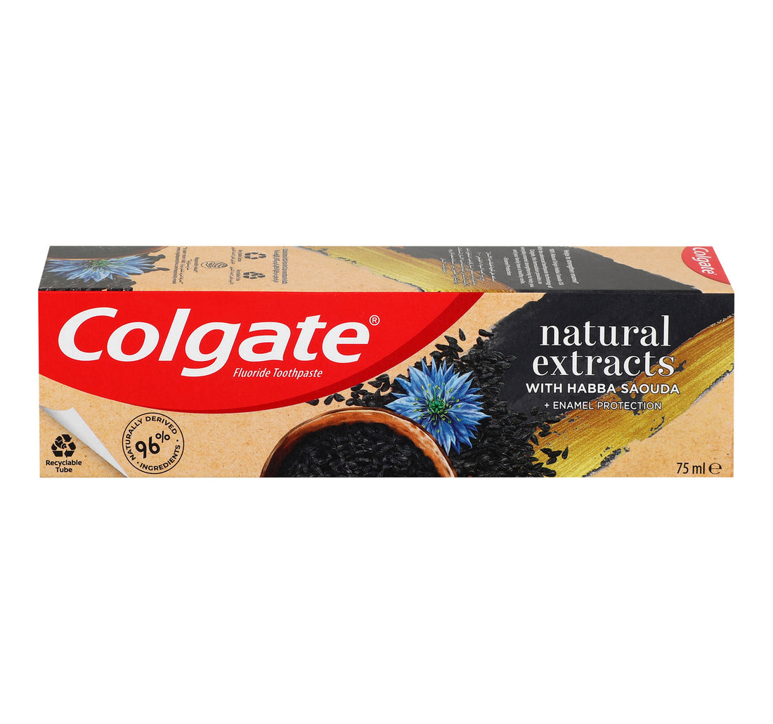 Colgate Natural Extracts with Habba Saouda Fluoride Toothpaste 75 ml