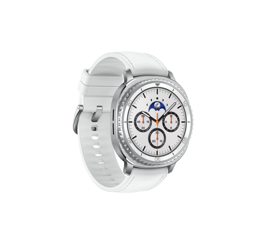 Samsung Galaxy Watch8 Classic Smartwatch, 46mm, White, SM-L500NZWAMEA