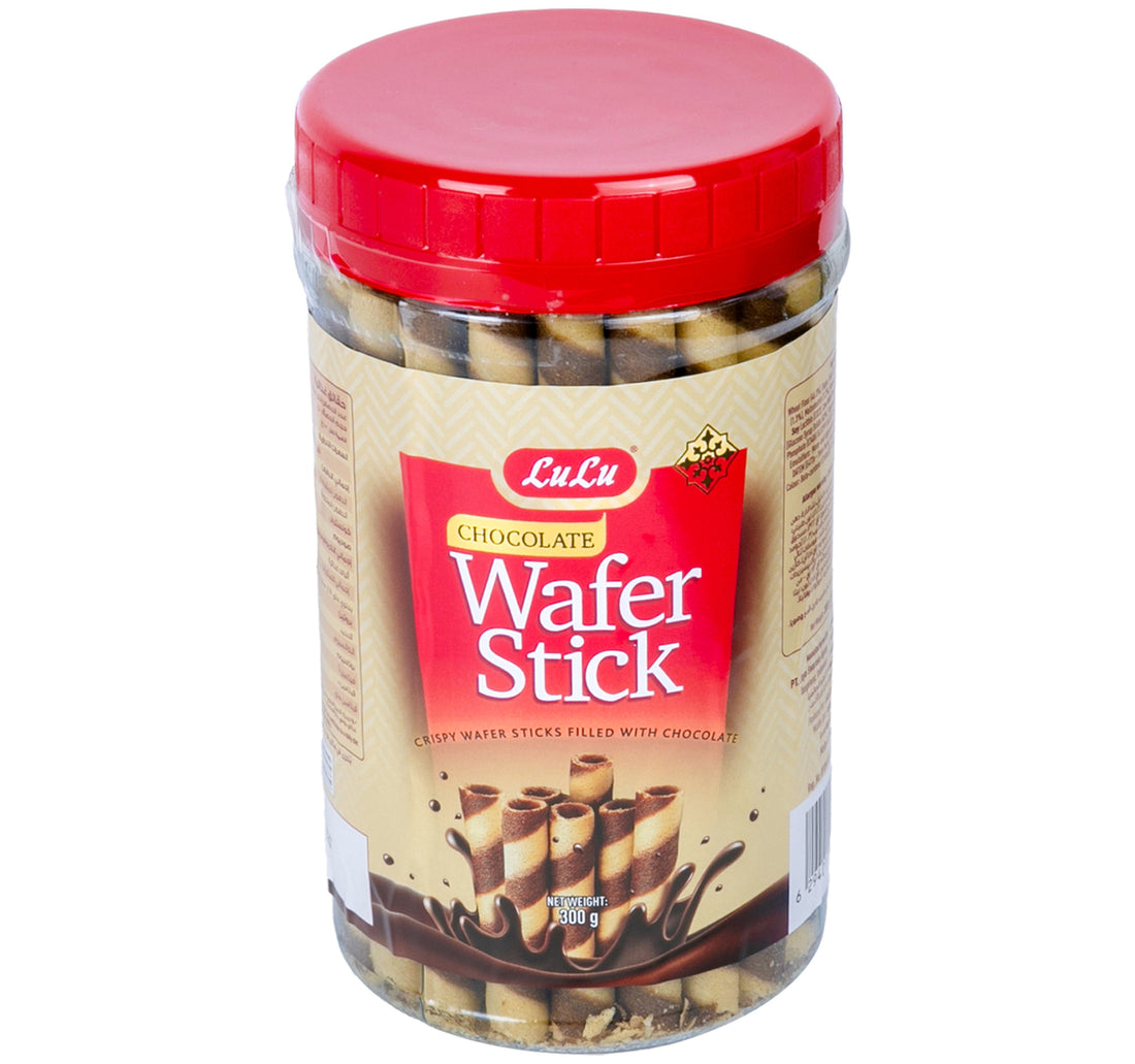 LuLu Chocolate Wafer Stick Value Pack 2 x 300 g