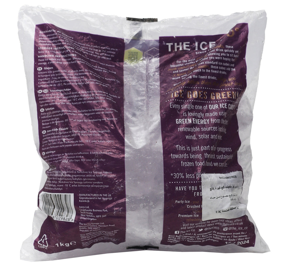 The Ice Co Super Size Ice Cubes 1 kg