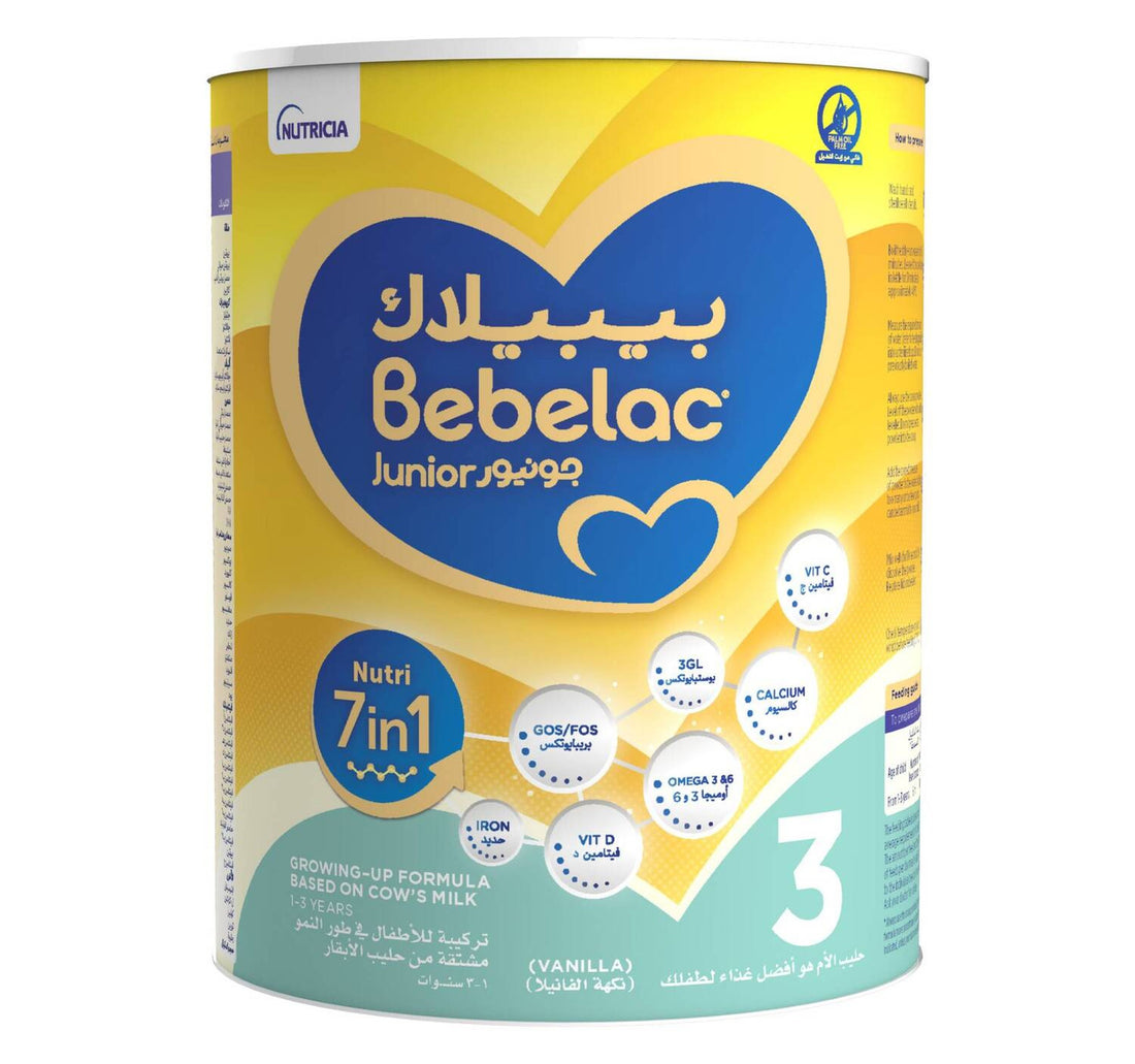 Bebelac Junior Nutri 7in1 Growing Up Formula Stage 3 From 1 to 3 Years 800 g