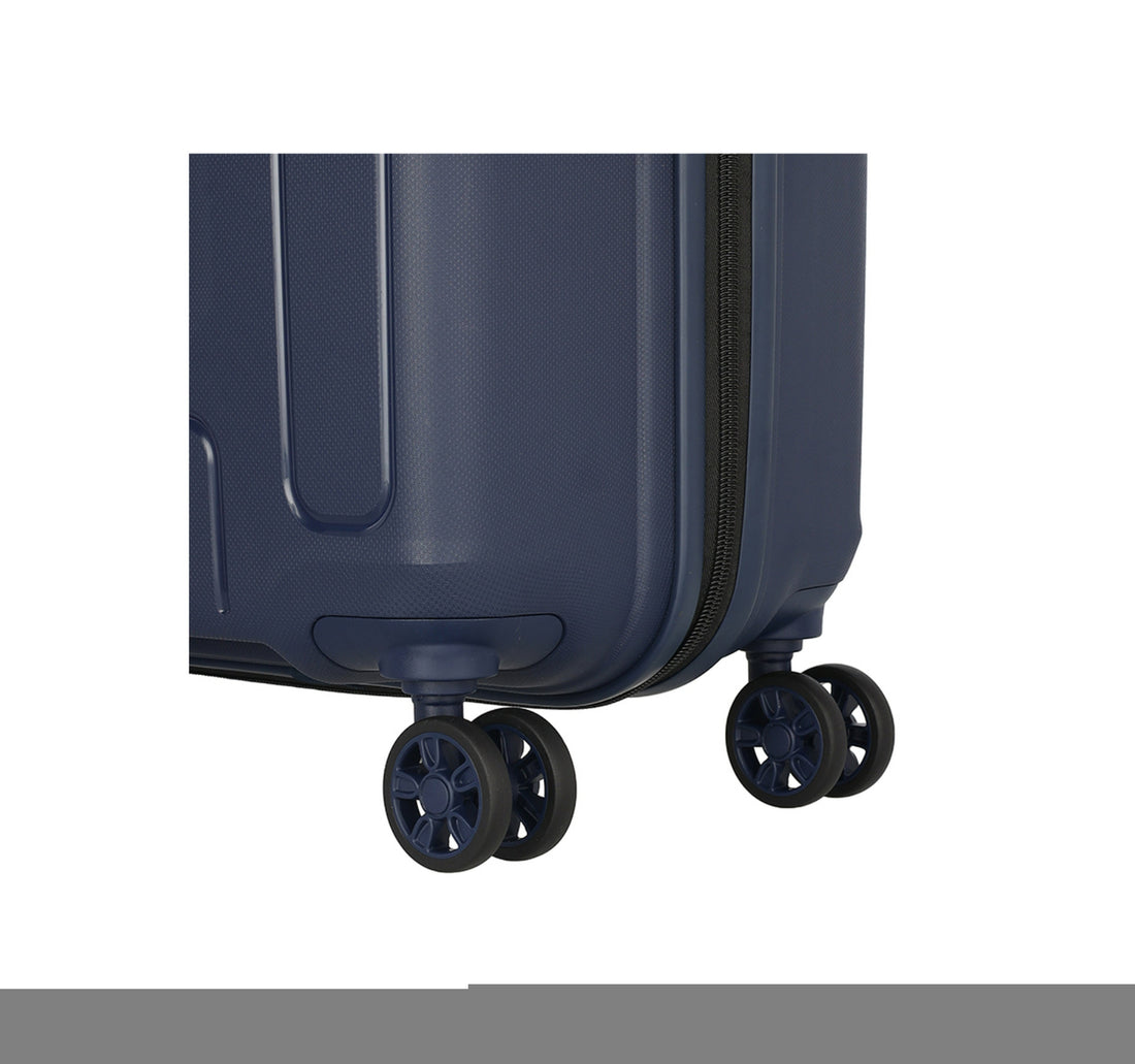 American Tourister Ellipso 4 Spinner Wheel Hard Trolley, 55 cm, Navy