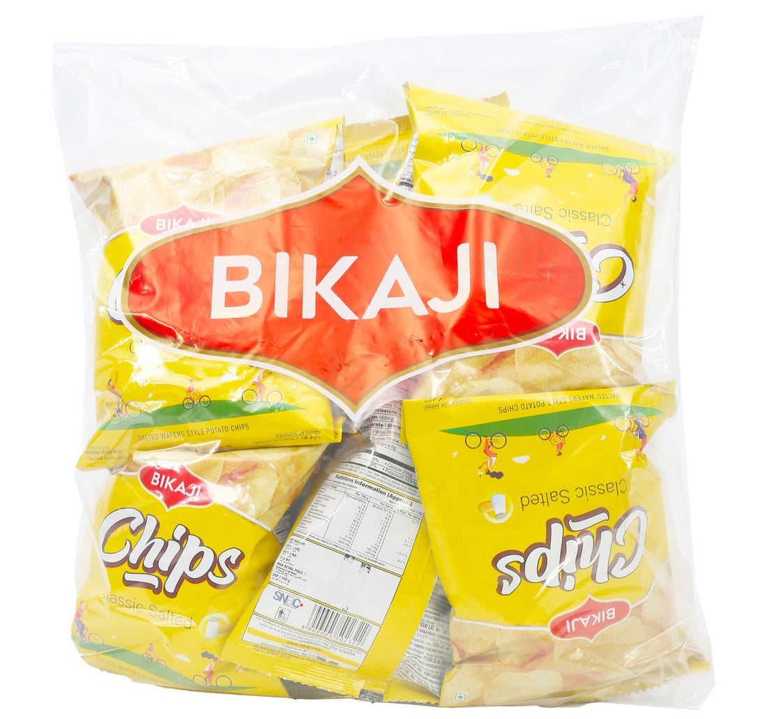 Bikaji Potato Chips Assorted Value Pack 10 x 40 g