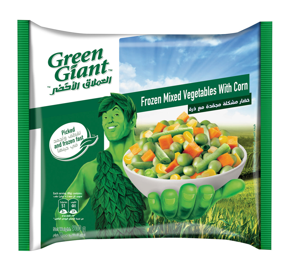 Green Giant Frozen Mixed Vegetables With Corn 900 g