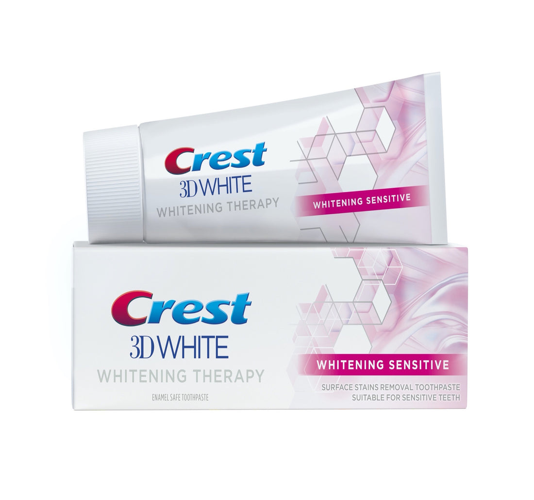 معجون أسنان كريست ثري دي وايت لتبييض الأسنان الحساسة 75 مل