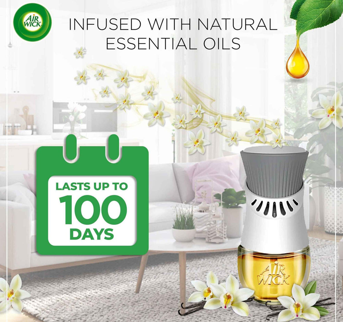 Airwick Electrical Plug In Diffuser Refill Vanilla & Soft Cashmere 19 ml