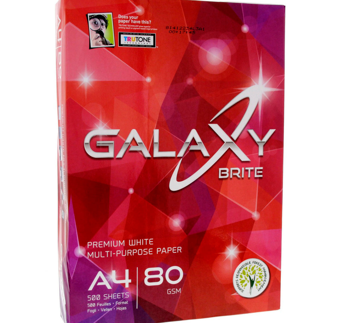 Galaxy Multi-Purpose Paper White A4 500 Sheet