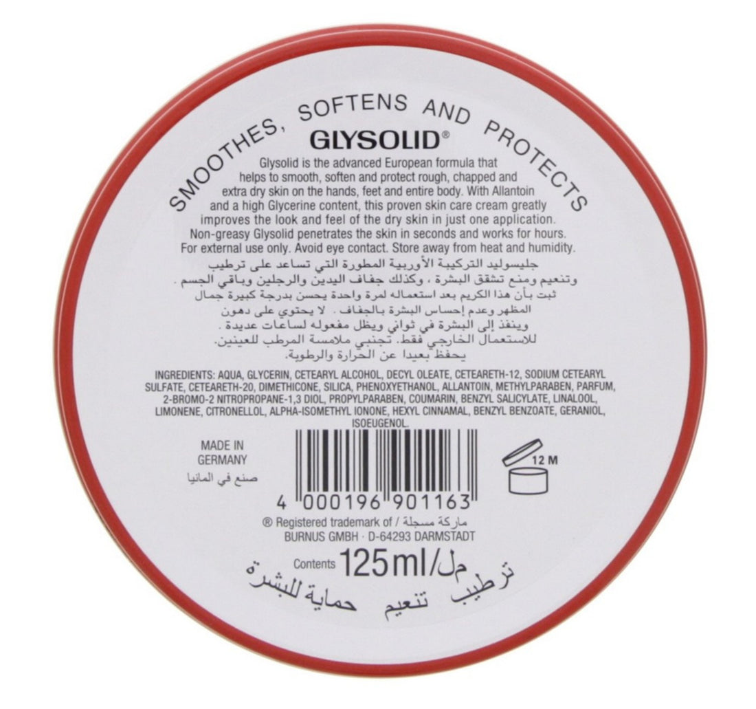Glysolid Glycerin Cream 125 ml