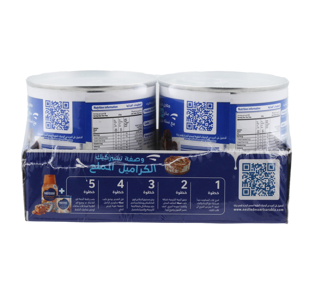 Nestle Sweetened Condensed Milk Full Cream Value Pack 2 x 370 g