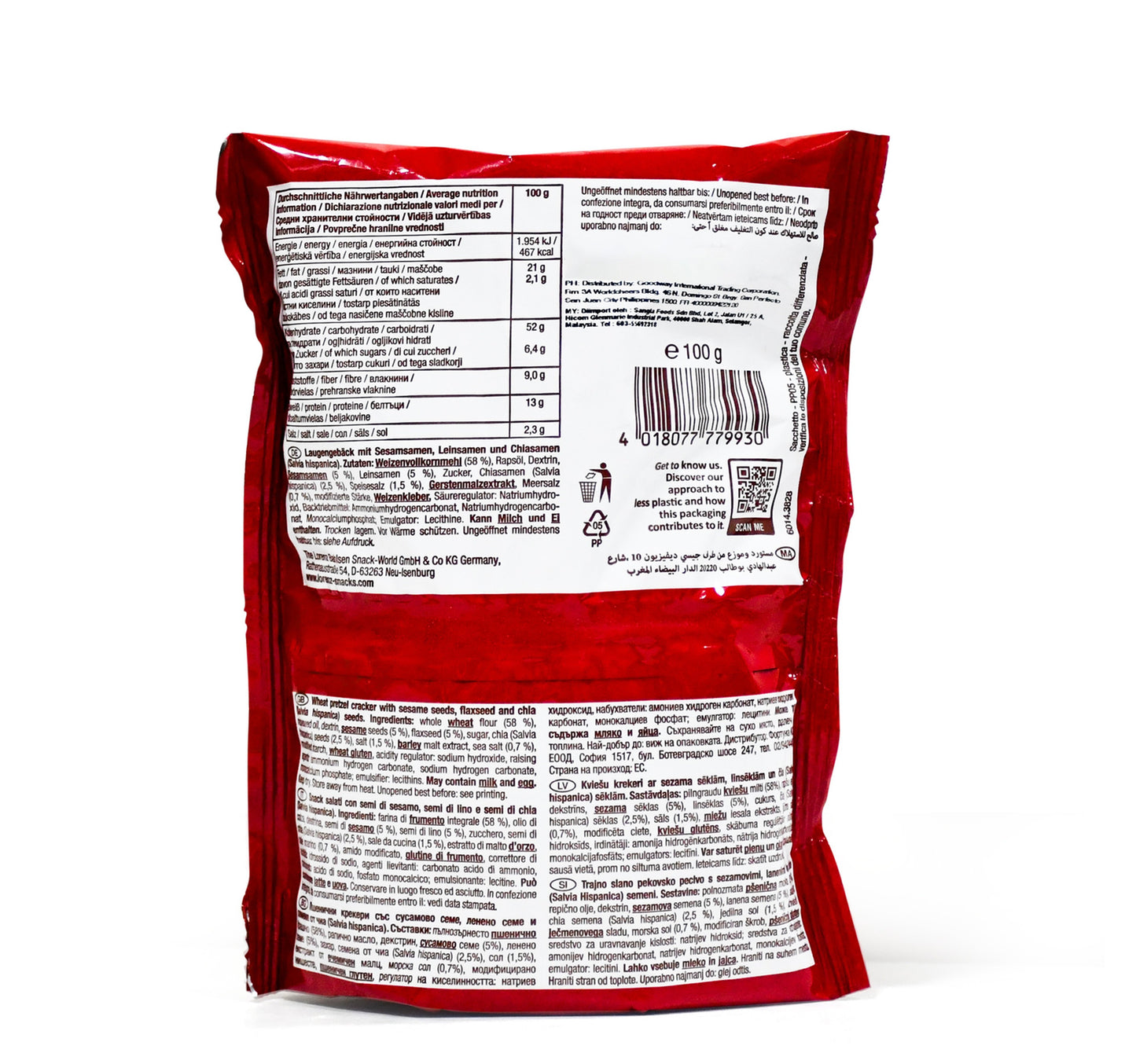 Lorenz Saltletts Seeds Cracker 100 g