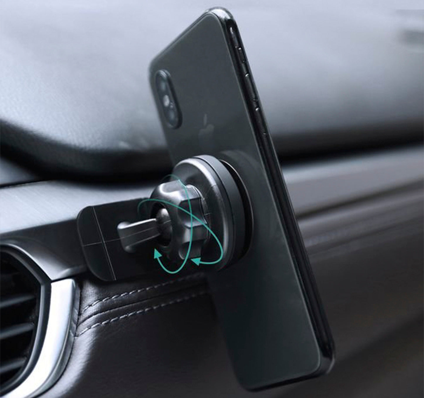 Aukey HDC13 Magnetic Dashboard Car Holder Black(AKY-CAR-VENT-HDC13-BLK)
