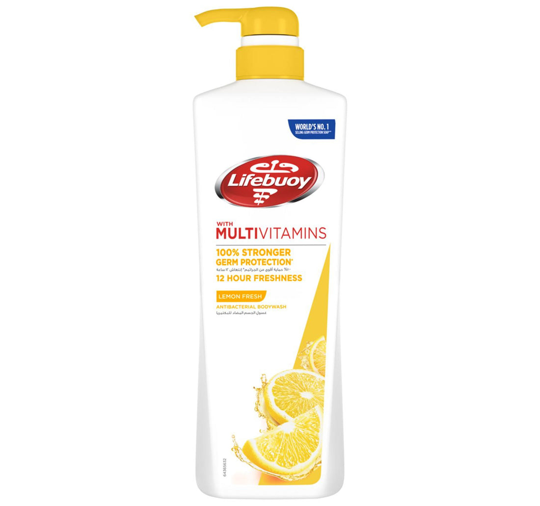 Lifebuoy Anti-Bacterial Body Wash Lemon Fresh 700 ml