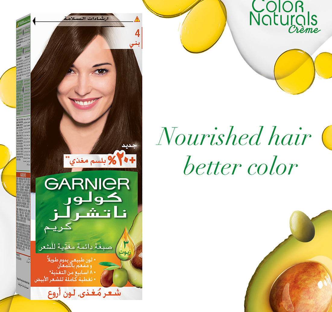 Garnier Color Naturals 4 Brown 1 pkt