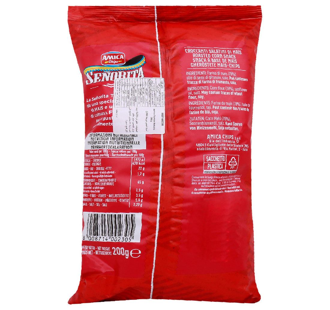 Amica Chips Senorita Tortilla Classica 200 g