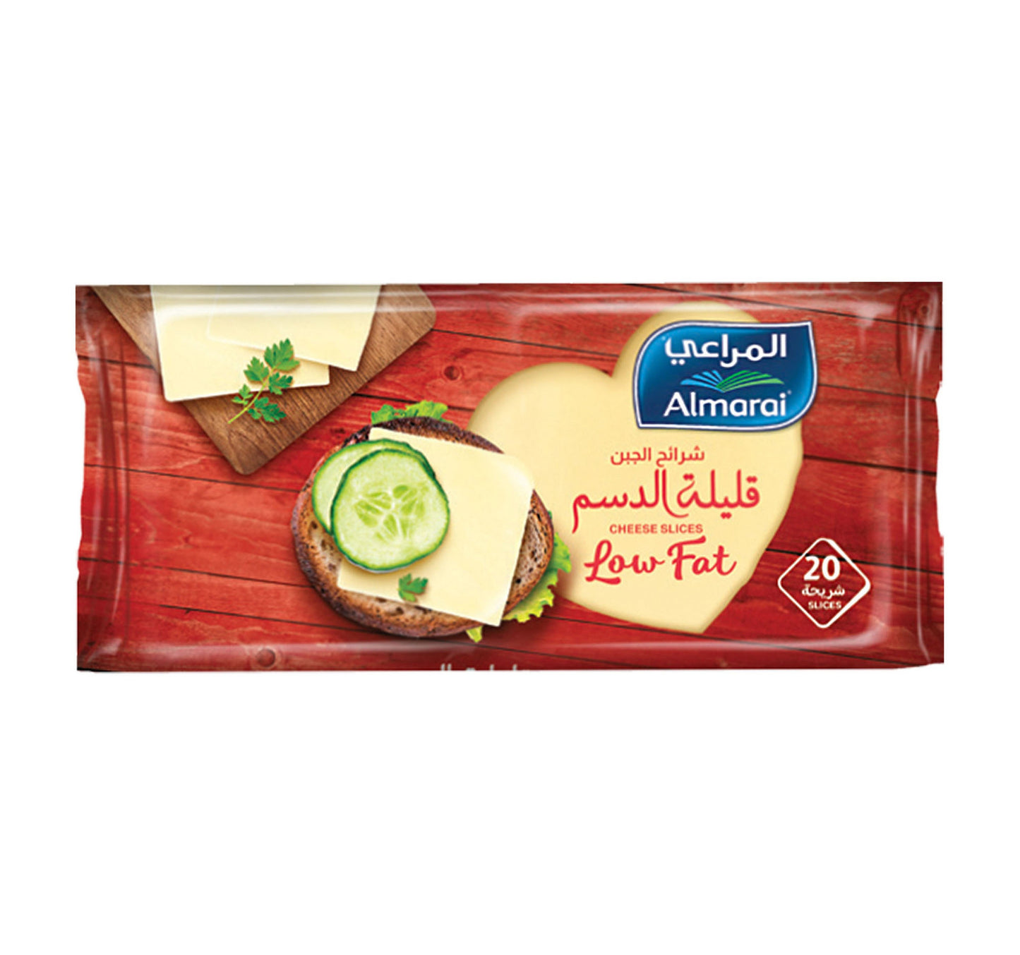 Almarai Low Fat Cheese Slices 400 g