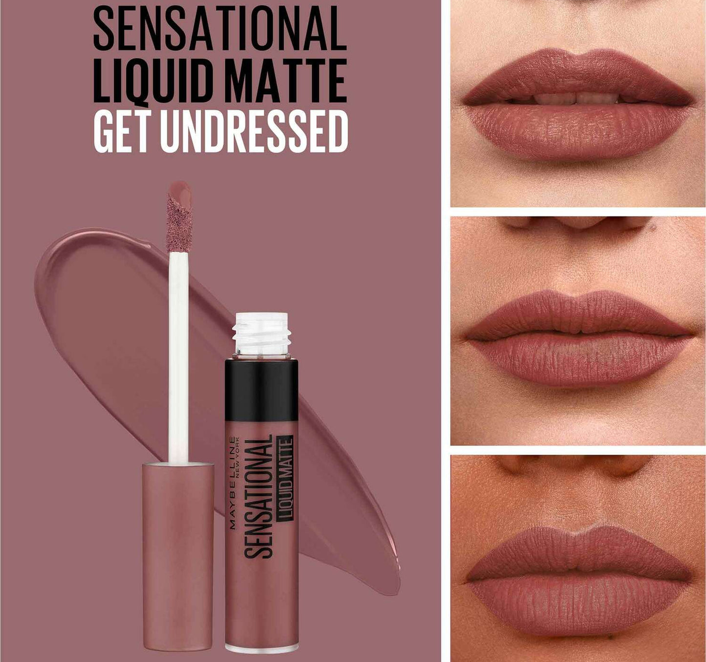 Maybelline Sensational Liquid Matte NUO7