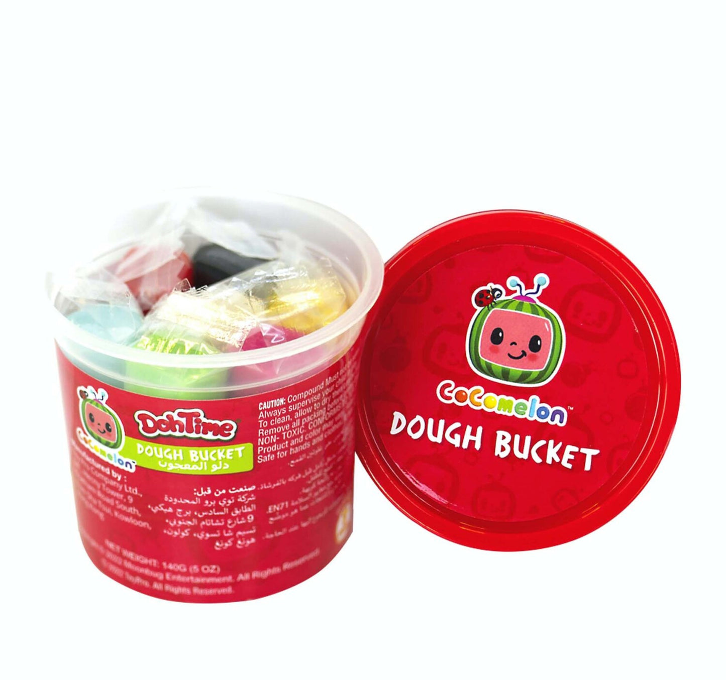 Cocomelon Dough Bucket TP101583 Assorted Colours
