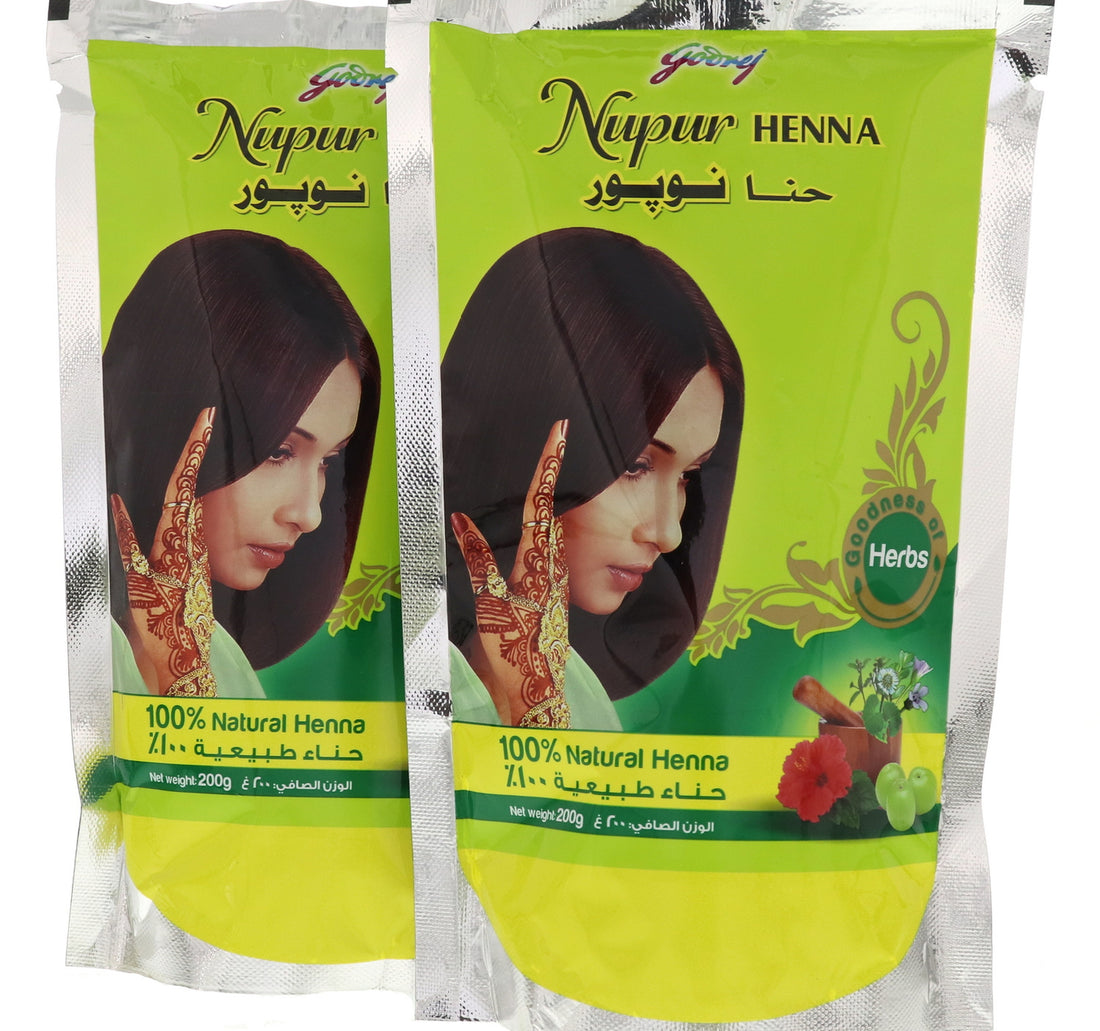Godrej Napur Natural Henna Value Pack 2 x 200 g