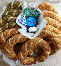 Simit (Turkish Sesame Bread Ring) Firin