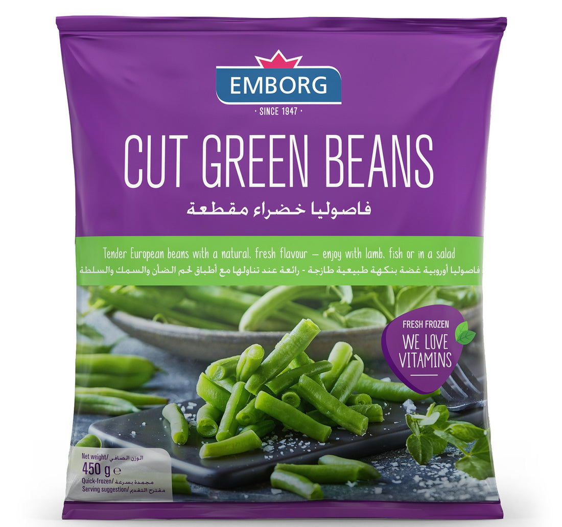 Emborg Cut Green Beans 450 g