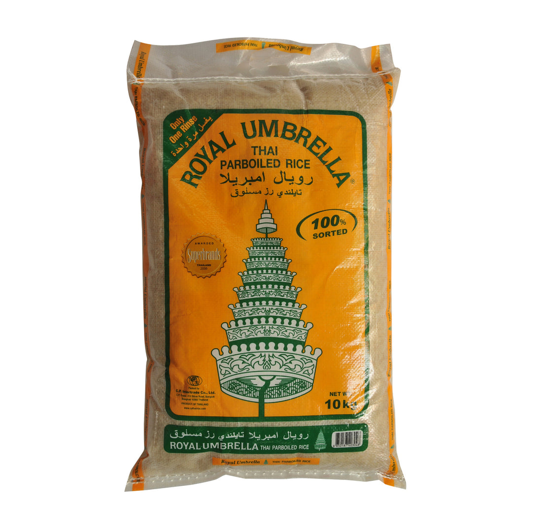 Royal Umbrella Thai Parboiled Rice 10 kg