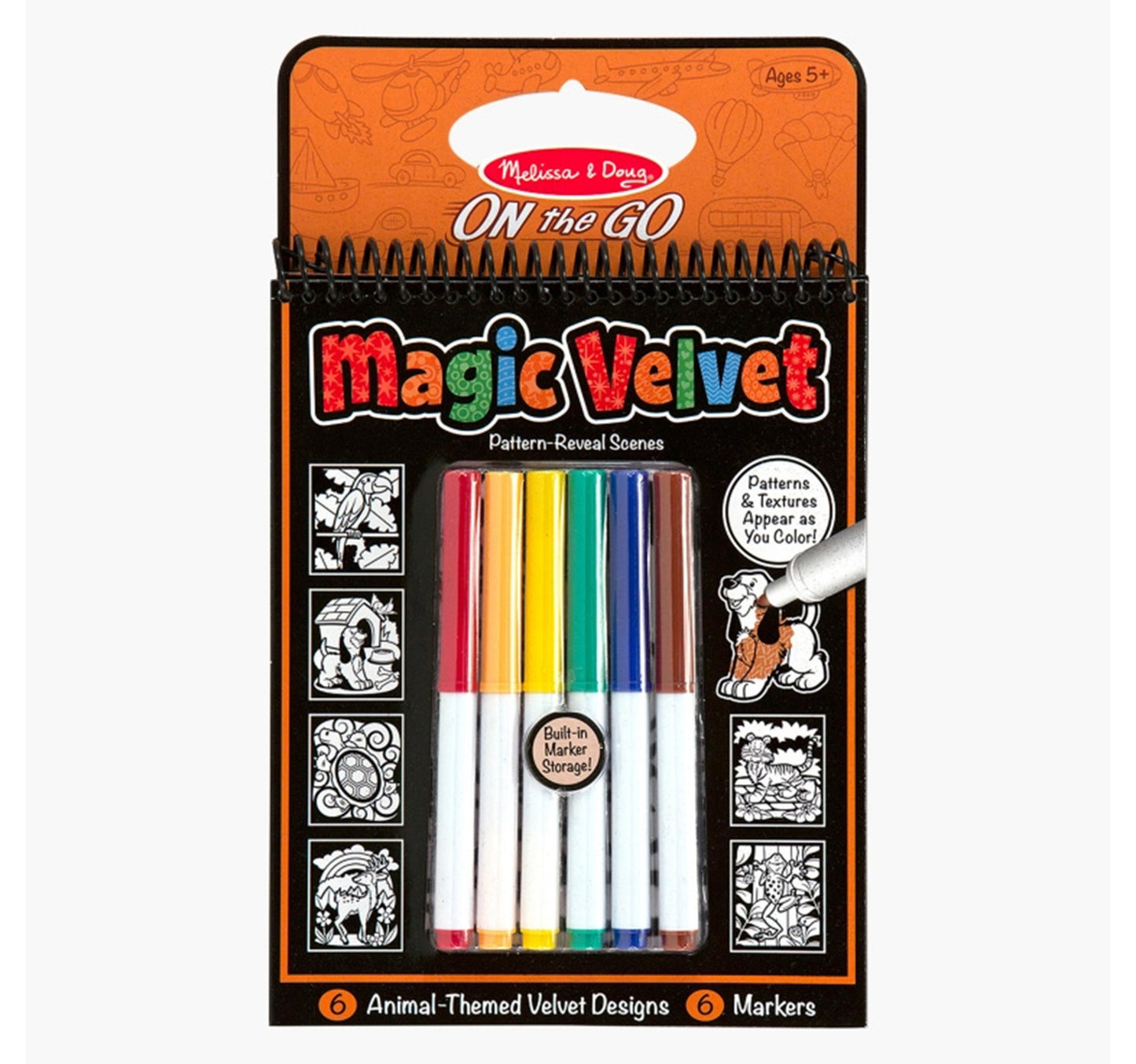 Melissa and Doug Magic Velvet - Animal MD5397