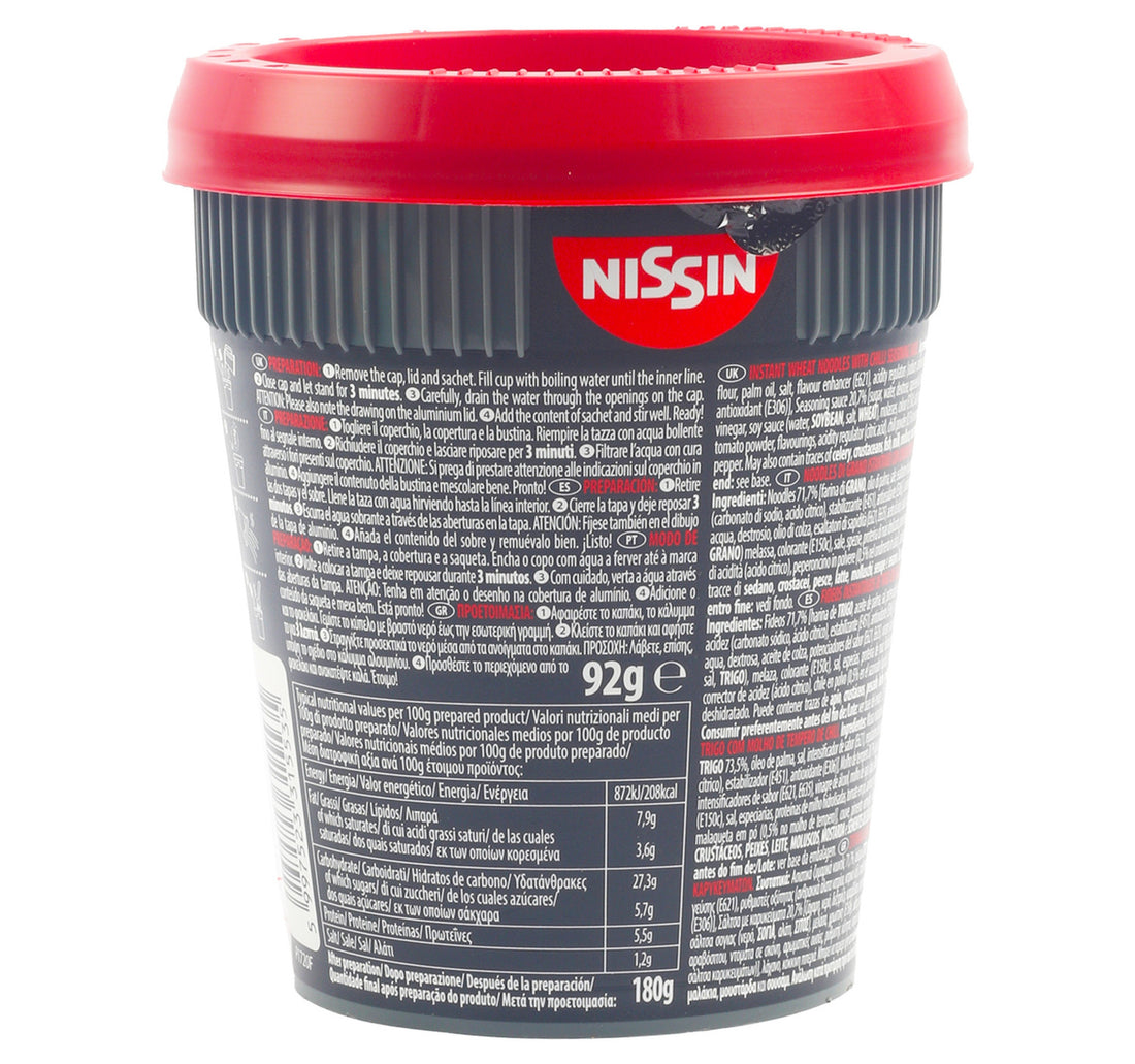 Nissin Soba Cup Noodles Chilli 92 g
