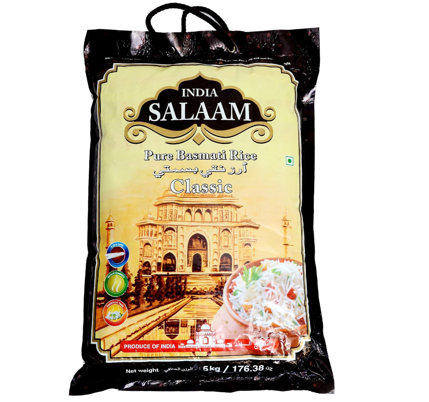 India Salaam Pure Basmati Rice 5 kg
