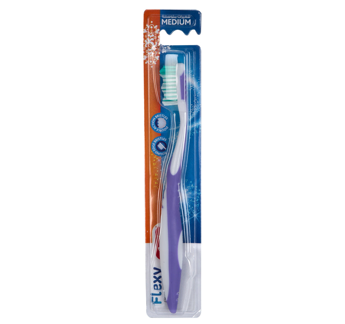 LuLu Toothbrush Flexi Medium Assorted Color 1 pc