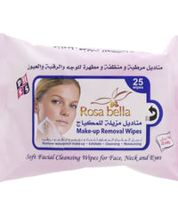 Rosa Bella Make - Up Removal Wipes 25 pcs