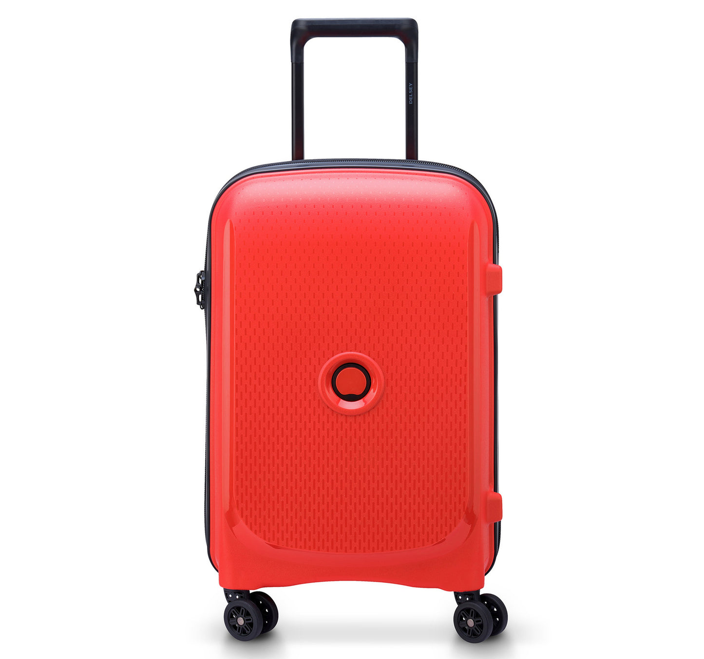 Delsey Belmont Plus Non Expandable 4Wheel Hard Trolley 55cm Red