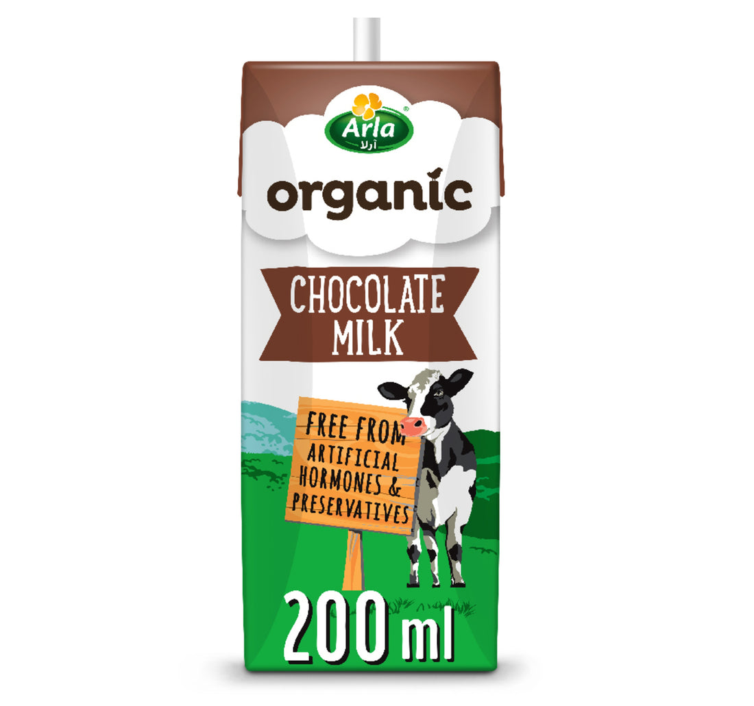 Arla Organic Milk Chocolate Multipack 6 x 200 ml