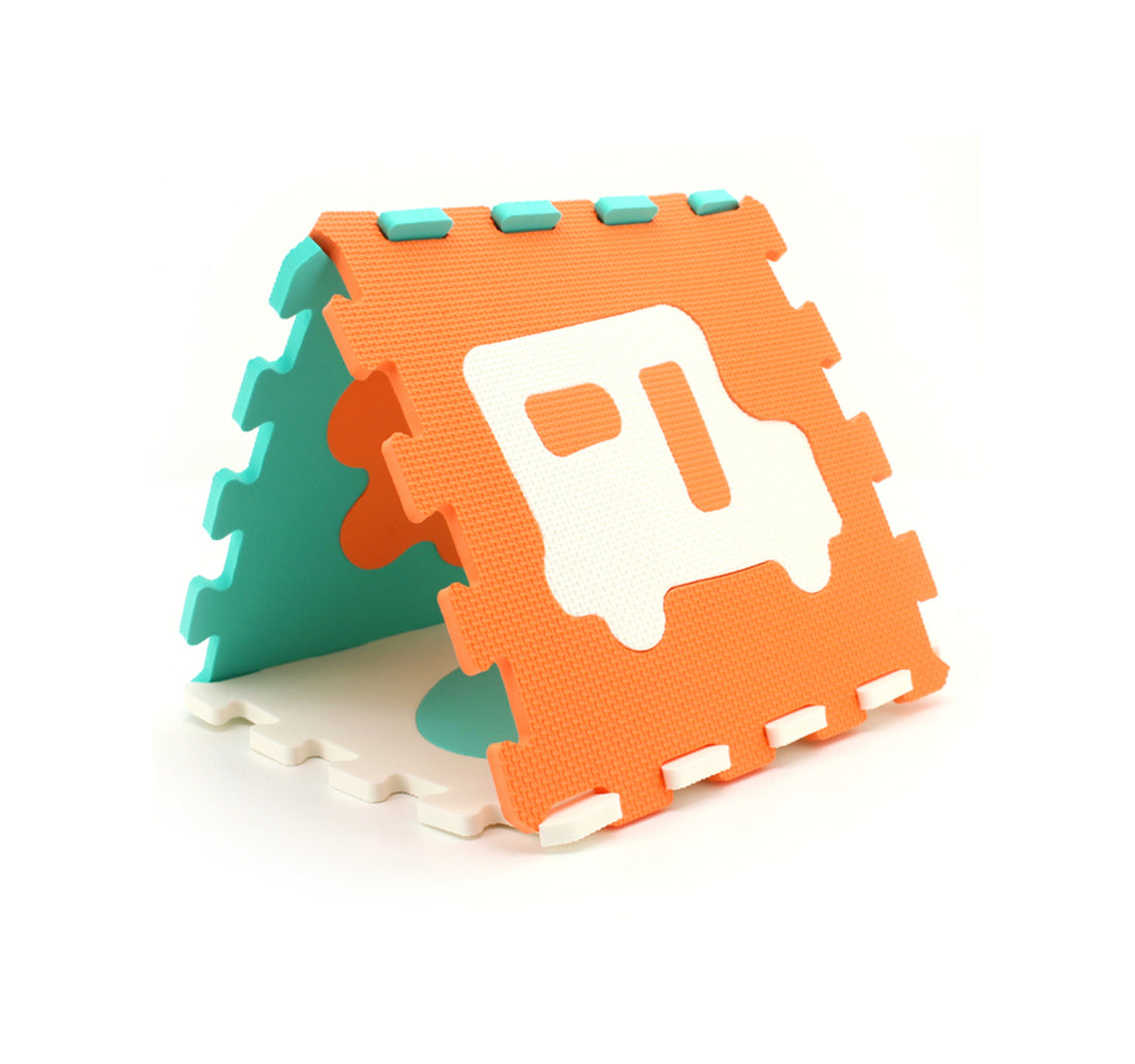 Sunta Puzzle Mat, Pack of 9, Multicolor, 1050-C