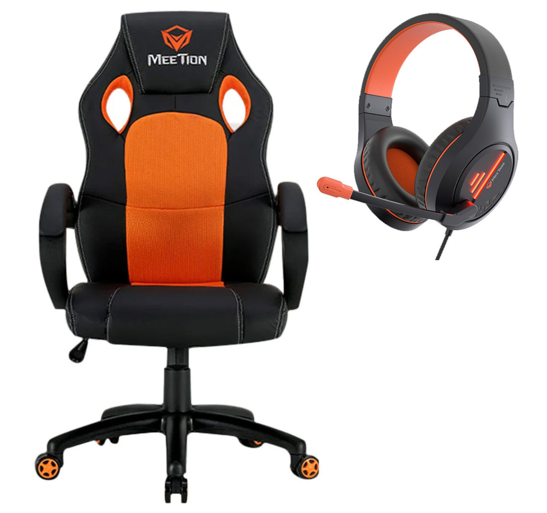 Meetion Gaming Chair MT-CHR05 + Head Set MT-HP021