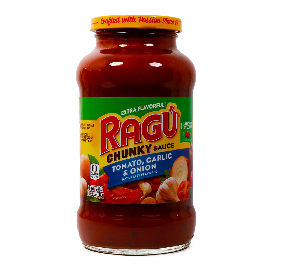 Ragu Chunky Sauce Tomato Garlic And Onion 680 g