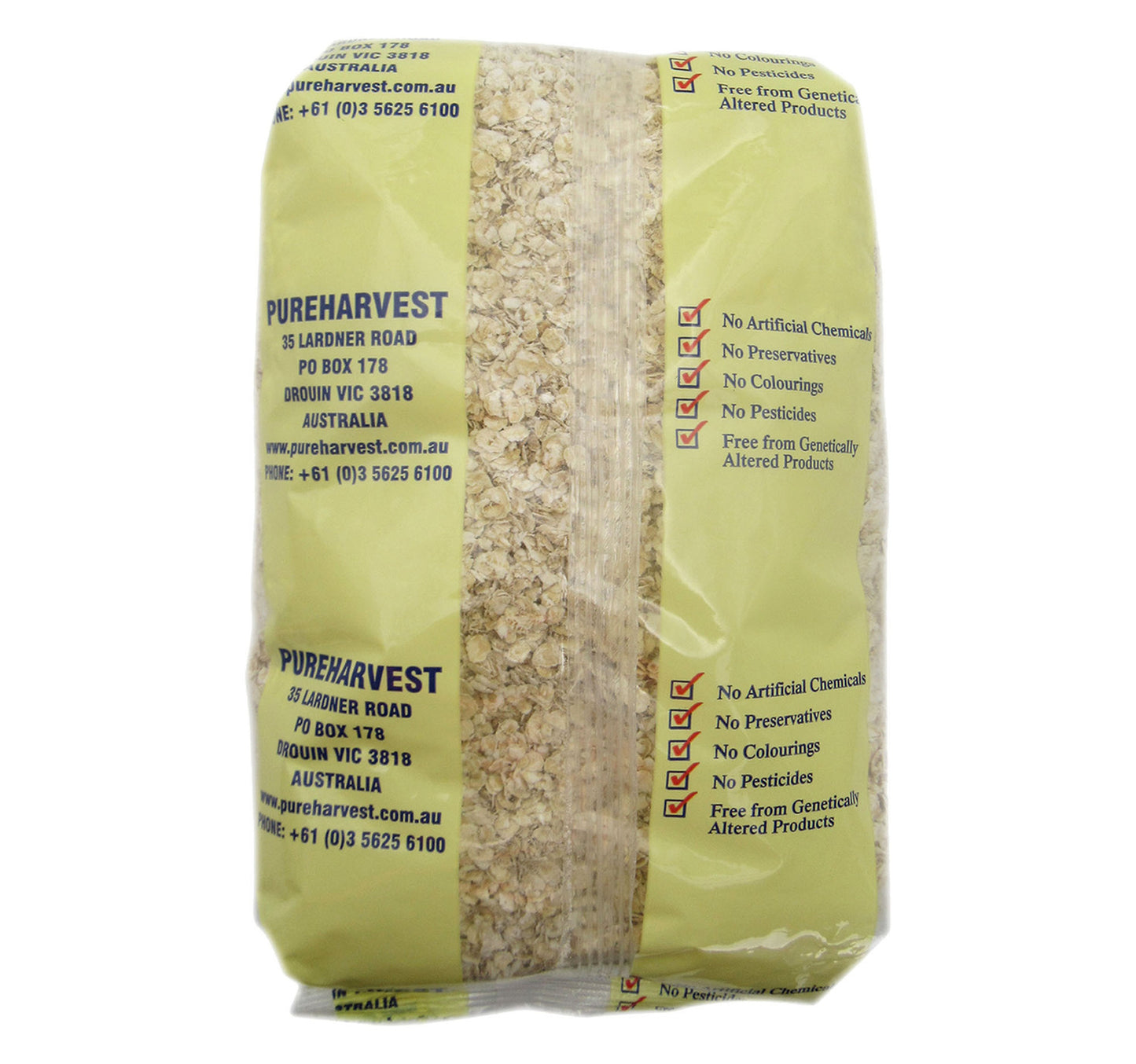 Pure Harvest Organic Rolled Oats 500 g
