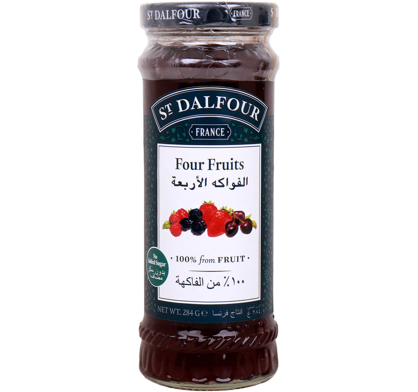 St Dalfour Four Fruits Jam 284 g