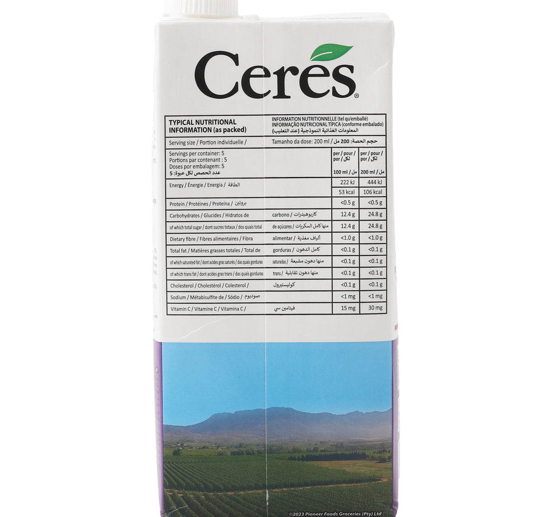 Ceres Nectar Tropical Blast 1 Litre