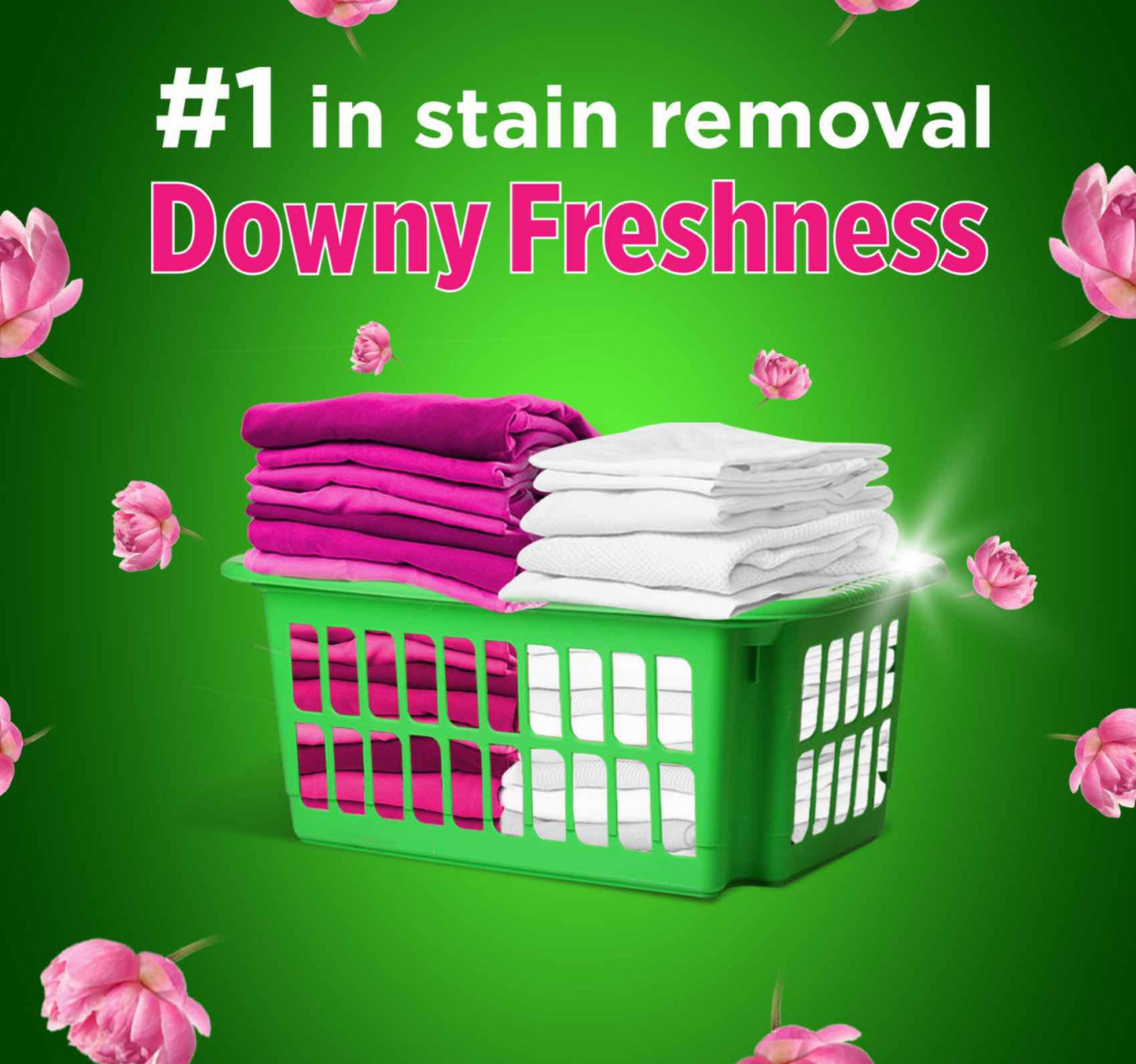 Ariel Automatic Downy Laundry Detergent Liquid Gel Number 1 in Stain Removal with 48 Hours of Freshness 2.8 Litres