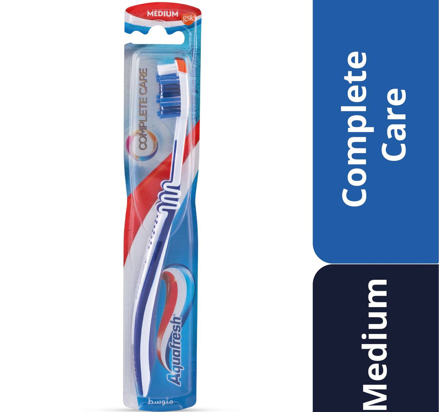 Aquafresh Complete Care Medium Toothbrush Assorted Colour 1 pc