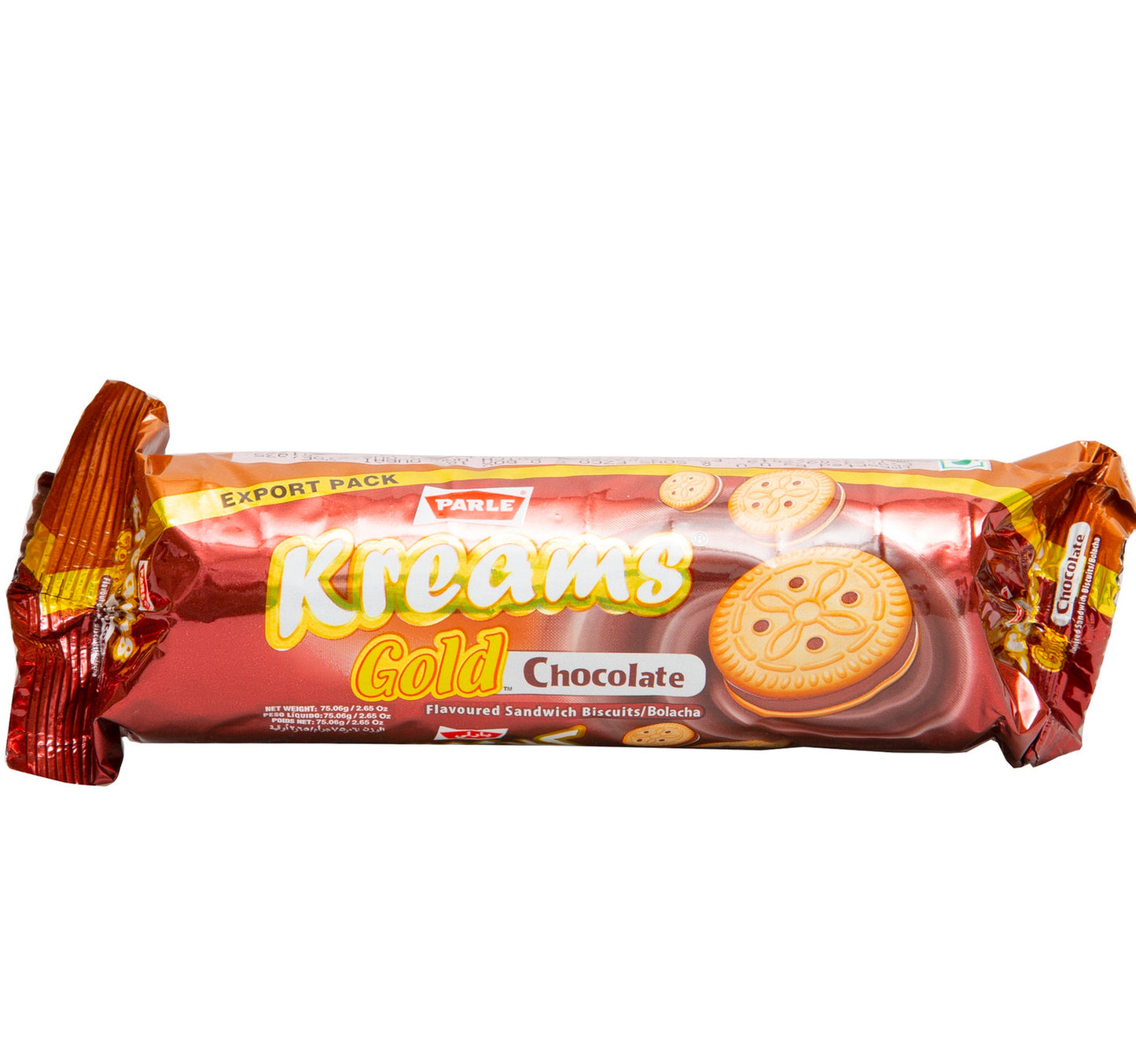 Parle Kreams Gold Chocolate Biscuits 75.06 g